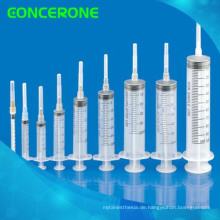 Sterile Einwegspritze mit 3 Teilen (1 ml-100 ml)